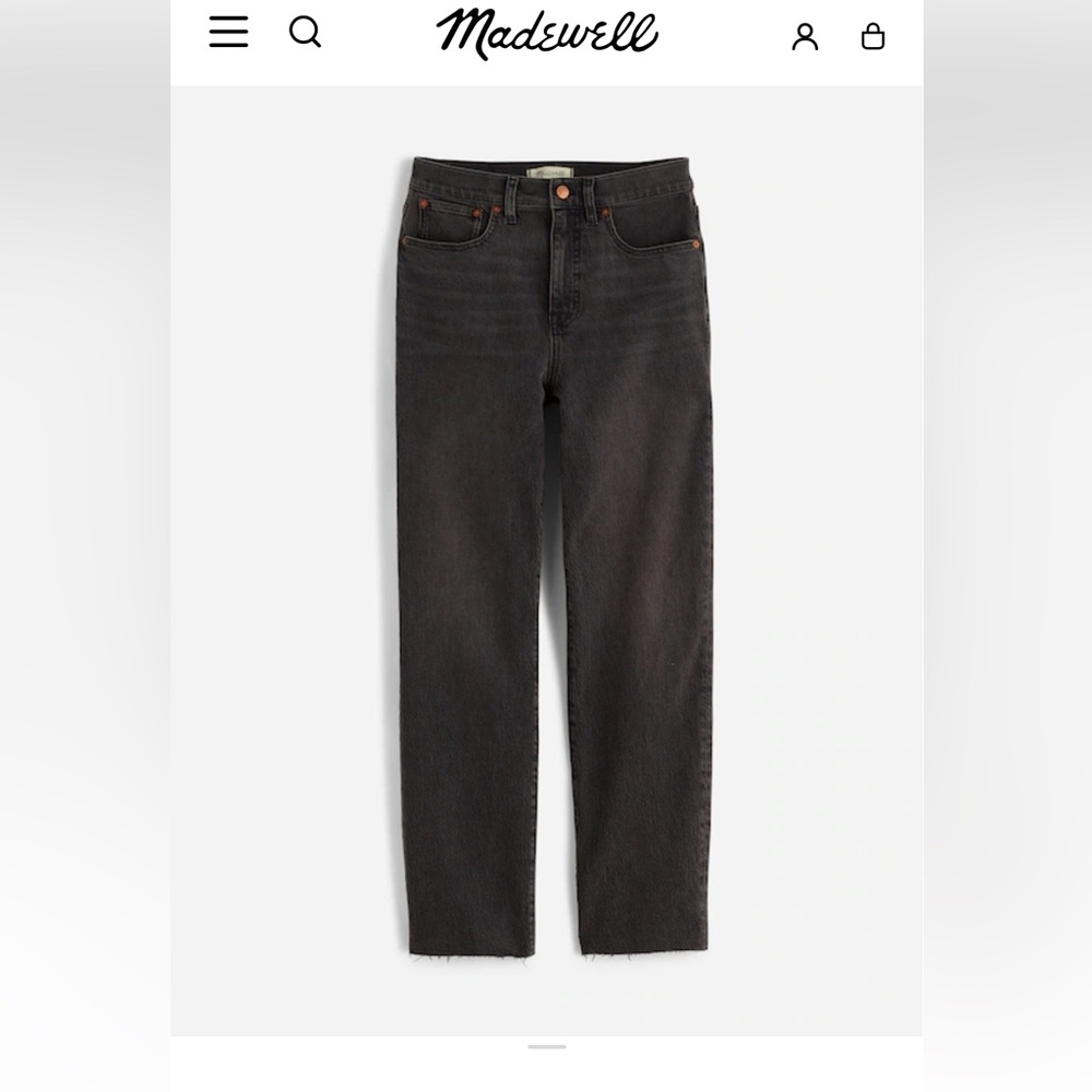 Madewell Women’s'90s Straight Crop Jeans (27)